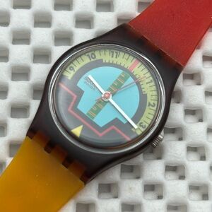 Swatch Watch - LF100 - BLUE HORIZON